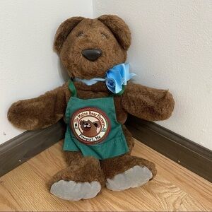 The Maine Bear Factory Stuffed Bear W/ Smock Apron